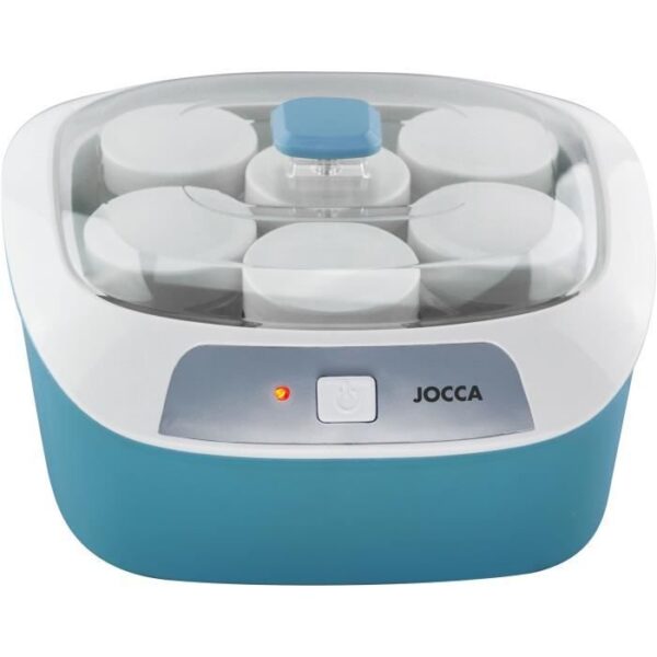 JOCCA YAOURTIERE MULTIDELICES Capacité : 6 pots. Yaourts express et yaourts, desserts lactés