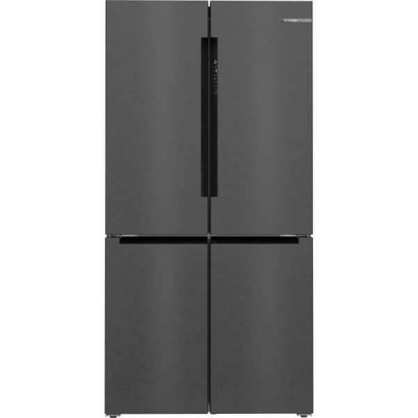 Réfrigérateur combiné - BOSCH SER4 - KFN96AXEA - Multi-portes - Classe E - 605 L - 183 x 90,5 x 73,1 cm - Acier brossé