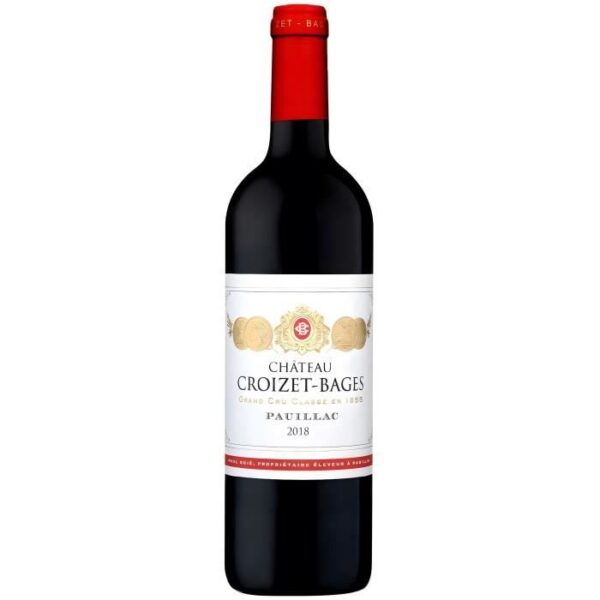 Château Croizet-Bages 2018 Pauillac - Vin rouge de Bordeaux