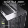 Boîtier PC - CORSAIR - FRAME 4000D RS - Moyen-tour - Blanc - CC-9011313-WW – Image 2