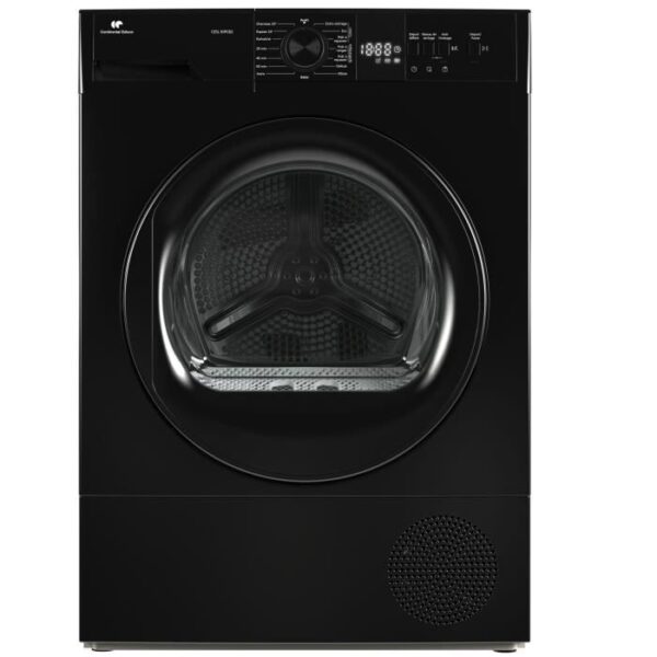 Seche-linge pompe a chaleur CONTINENTAL EDISON CESL10PCB2 - 10 kg - 60 cm - Classe E - Noir