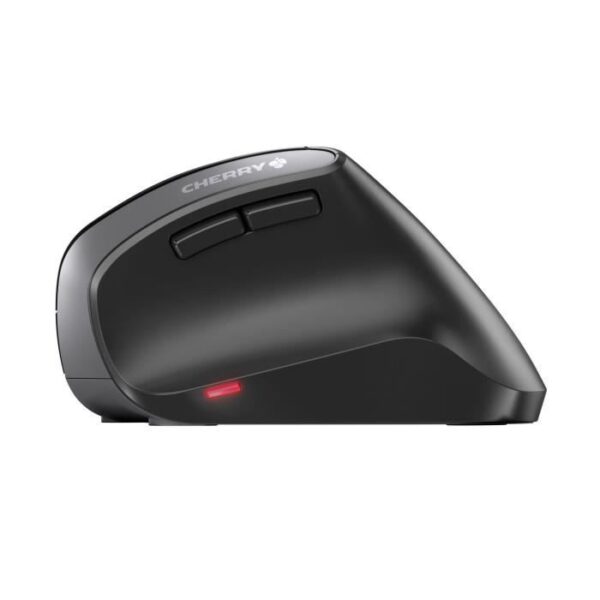 Souris sans fil ergonomique - CHERRY MW 4500 - Pour soulager le poignet avec inclinaison a 45° - Noir