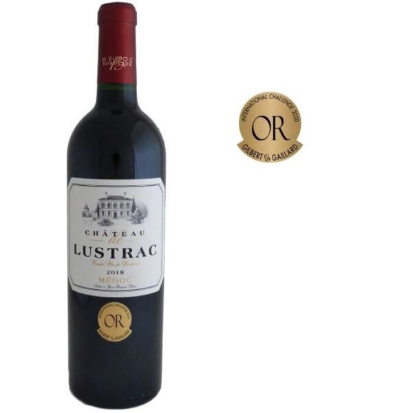 Château Lustrac 2018 Médoc - Vin rouge de Bordeaux