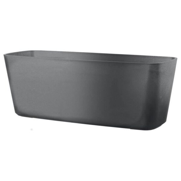 DEROMA Jardiniere Origin -  49,5x19 cm - 12 L - Grigio