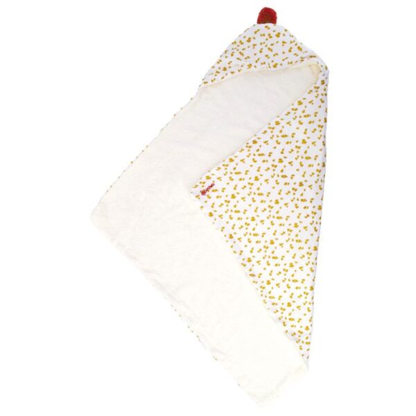 Sortie de bain Safari Jaune 75x75 cm