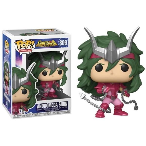 Figurine Funko Pop! - Saint Seiya - Andromeda Shun - Armure d'Andromede - 10 cm - Mixte