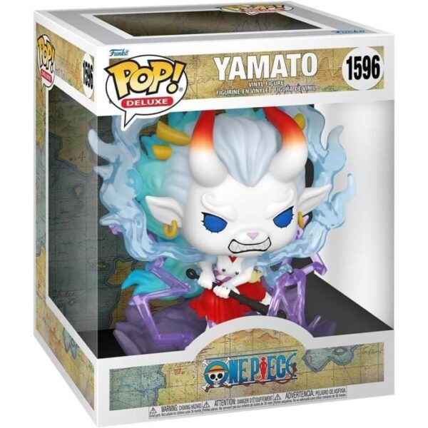 Figurine Funko Pop! Deluxe - One Piece - Yamato - Forme Bete-Humaine - 9 cm - PVC