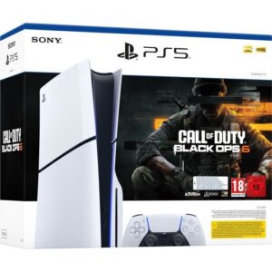 Pack PS5 Standard : Console PlayStation 5 (modele Slim) + Call of Duty : Black Ops 6 (code dans la boite)