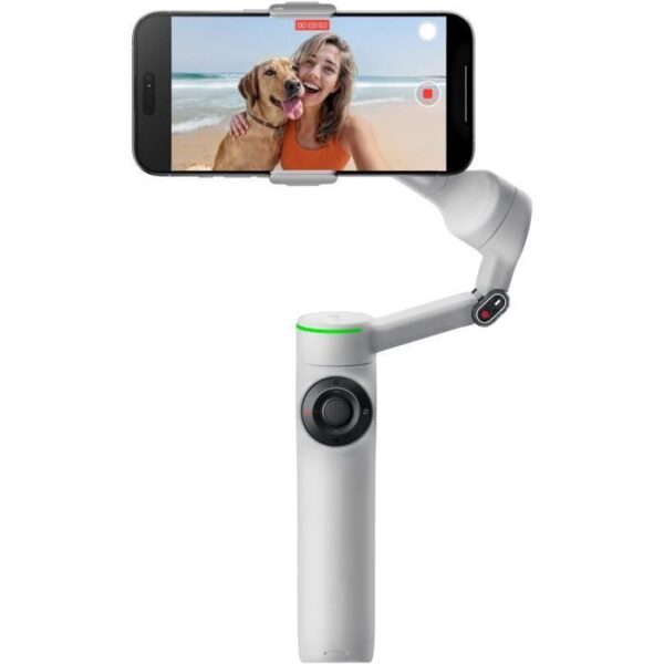 Gimbal - INSTA360 - Flow 2 Pro - Gris - Compatible Apple DockKit - Stabilisation 3 axes