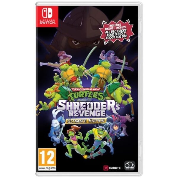 Jeu vidéo - Silverline - TMNT Shredders Revenge - Ultimate Edition - Nintendo Switch - Action 1-4 joueurs