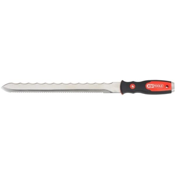 Scie couteau - KS Tools 907.2507 - Découpe de laine de verre - Denture fine et large