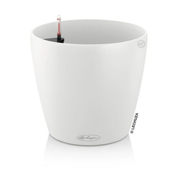 LECHUZA Jardiniere Classico Color 43 ALL-IN-ONE Blanc 13230