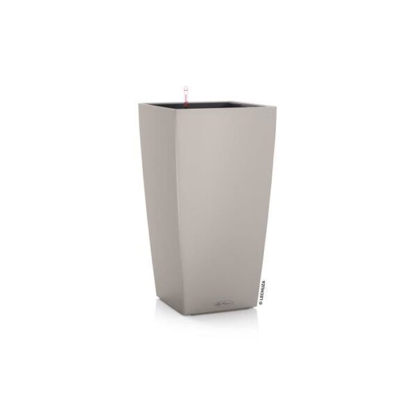 Jardiniere- Cubico color 40 - Kit complet - Brun sable - 31 L - LECHUZA