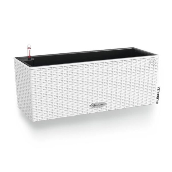 Jardiniere - Balconera cottage 50 - Kit complet - Blanc - 8 L - LECHUZA
