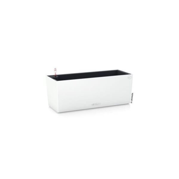 LECHUZA Jardiniere Balconera Color 50 ALL-IN-ONE Blanc 15670