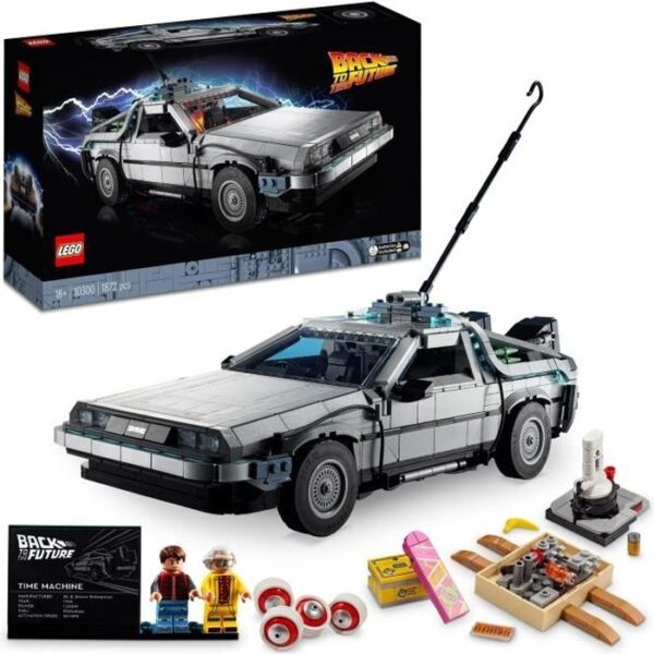 LEGO 10300 Exclu Cdiscount La machine a remonter le temps de Retour vers le future
