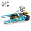 LEGO NINJAGO 71816 La moto de glace de Zane - Avec minifigurine, Jouet d'aventure ninja – Image 2