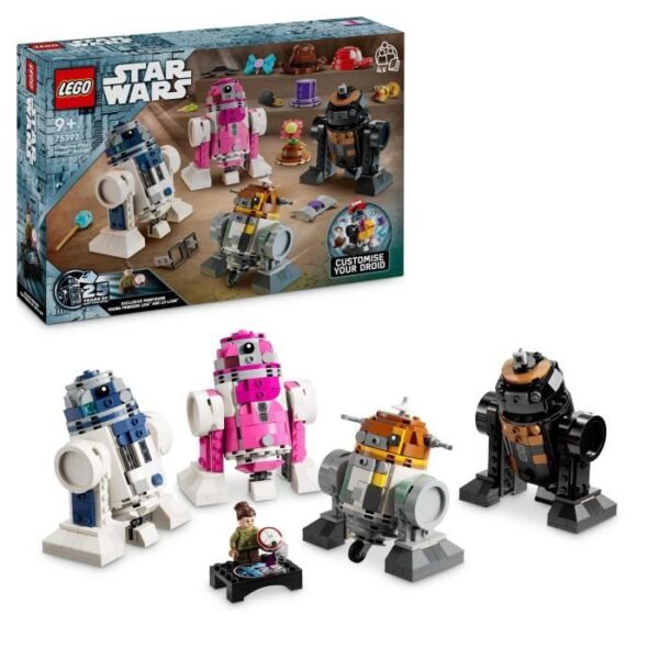 LEGO Star Wars 75392 Exclu Cdiscount La Fabrique de Droides Créative - Construisez votre Propre R2-D2