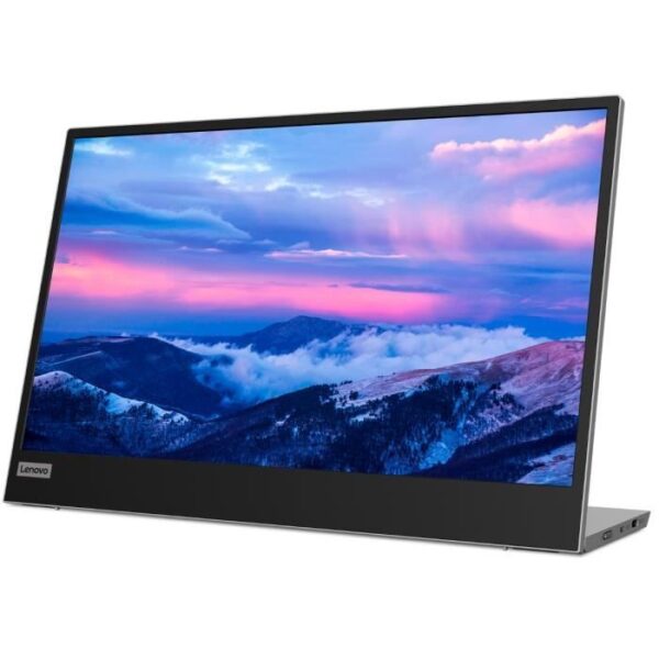 Ecran PC - LENOVO - 15,6 - FHD - 60Hz - Dalle IPS - 6ms - Ajustable en hauteur - 66E4UAC1WL