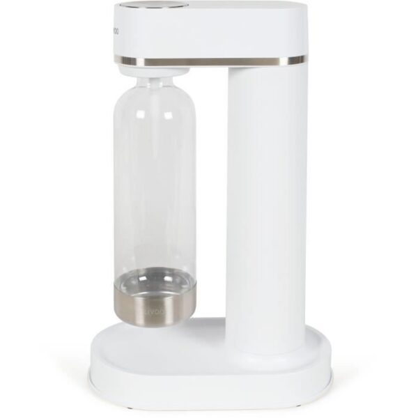 Machine a soda - LIVOO - DOM464 - 1L - Fonctionne par pression - Sans électricité - Bouteille PET - Compatible cylindres Sodastream
