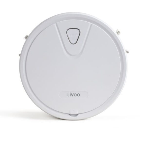Aspirateur Robot - LIVOO DOH135 - 800 Pa - 70 min - 67 dB - 500 mL - Blanc