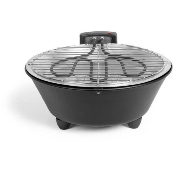 Barbecue électrique de table - LIVOO - DOC267 - 1250W - Ø30 cm - Bac récupérateur amovible - Témoin lumineux - Démontable