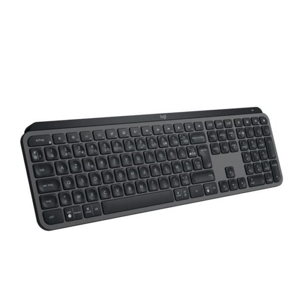 Logitech MX Keys S - clavier - AZERTY - Français - graphite Périphérique d'entrée
