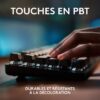 Clavier gamer - Filaire - Logitech G - G413 TKL SE - Rétroéclairé - AZERTY - Noir – Image 3