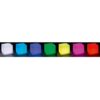 Cube solaire lumineux - LUMISKY - CASY - H30 cm - Tabouret table basse - LED blanc et multicolore – Image 4