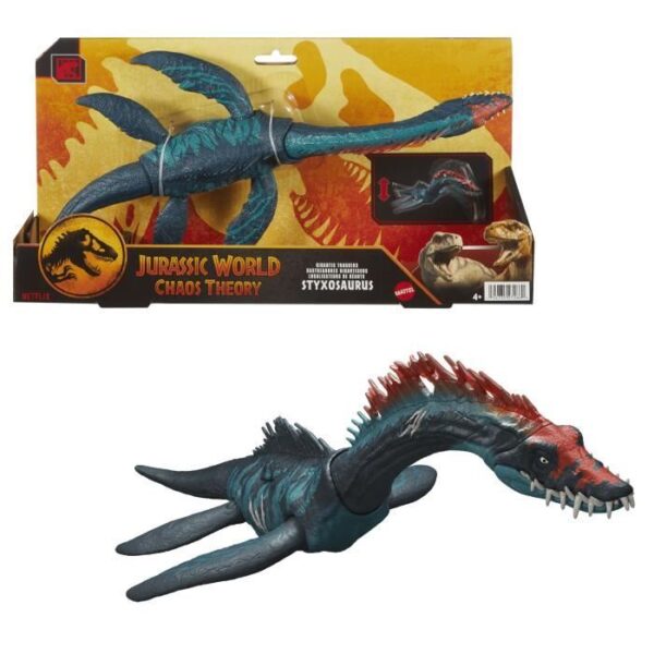 Jurassic World - Figurine articulée de Styxosaurus - JCL72