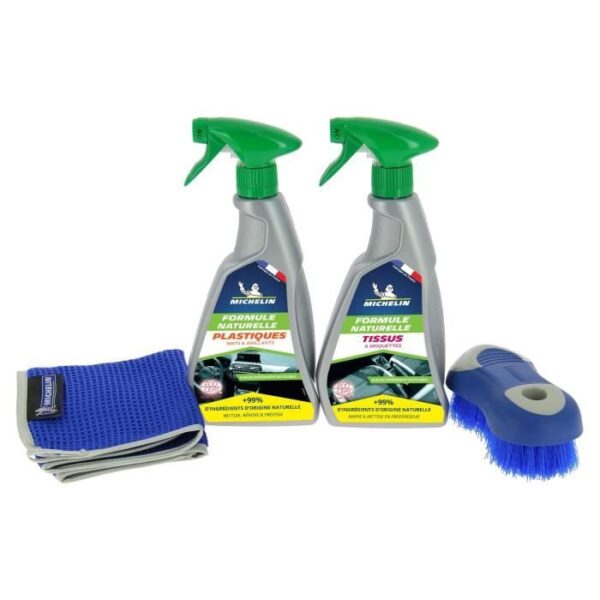 Kit nettoyage intérieur - MICHELIN - Formule naturelle