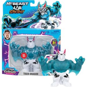 Figurine élastique - MRBEAST LAB - Goo Jit Zu - Tigre Dragon - 11 cm