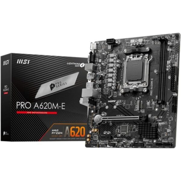 Carte mere - MSI - PRO A620M-E - AM5 - DDR5 - 96 Go max