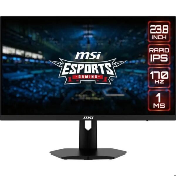 Ecran PC Gamer - MSI - 23,8 - FHD - 180Hz - Dalle Fast IPS - 1ms - 9S6-3BB4CH-021
