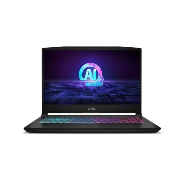 PC portable Gamer MSI - Katana 15 HXB14WFK-209XFR - Sans Windows - 15.6'' FHD - 144Hz - RTX 5060 - RAM DDR5 16Go (8Go*2) - 512GB SSD