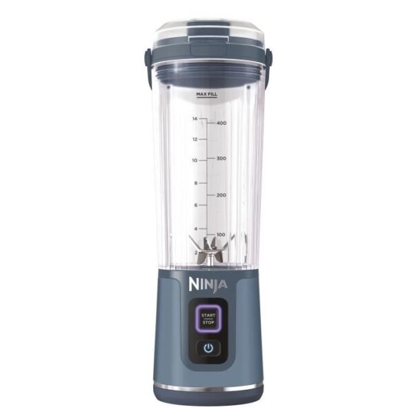 Mixeur - NINJA - BC151EUNV - 14.4 W - Sans fil - Bleu