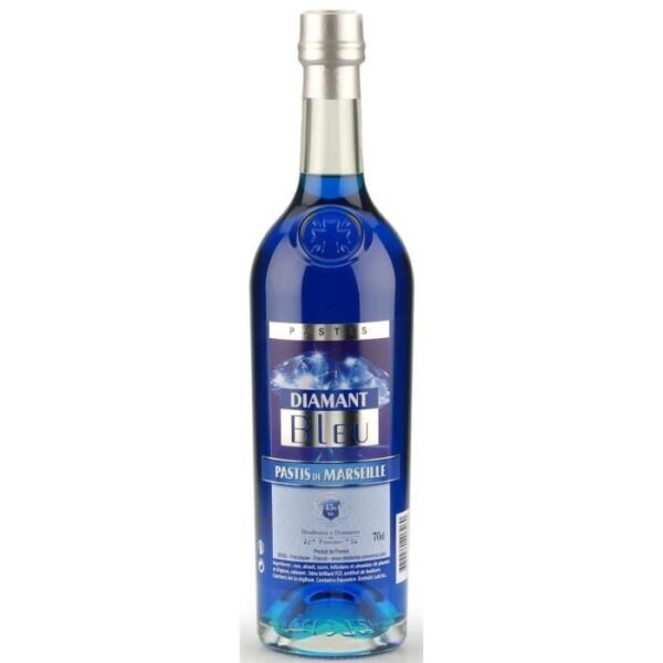 Diamant Bleu Pastis de Marseille - Apéritif anisé - 45,0% Vol. - 50 cl