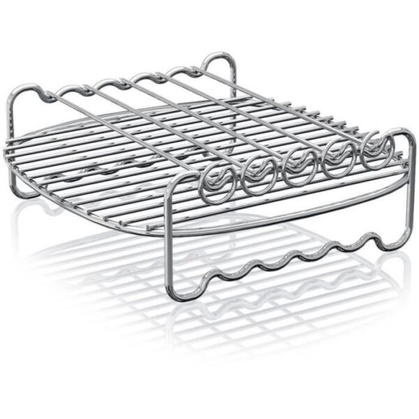 Accessoire friteuse sans huile PHILIPS -  HD9905/00 - Grille double niveau - Pics a brochettes