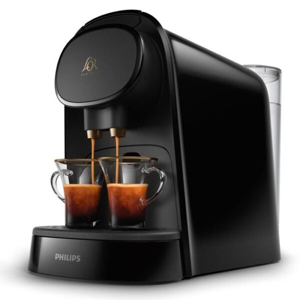 Cafetiere a dosette ou capsule - PHILIPS - L'Or Barista Original - LM8012/60 - Capacité réservoir 1L - Noir Piano