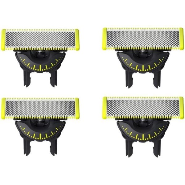 Lot de 4 lames de rechange - PHILIPS - QP440/50 - Oneblade 360