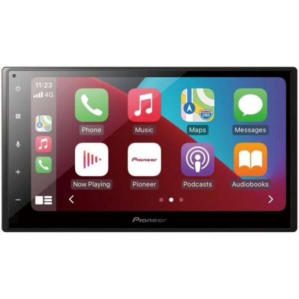Autoradio multimédia - PIONEER - Ecran 7- 2DIN - DAB - USB - Entrée caméra de recul - Apple CarPlay  - Android Auto