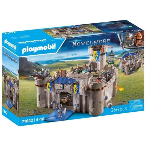 PLAYMOBIL 71642 Citadelle Novelmore, Novelmore, Les Chevaliers, 256 pieces, Des 4 ans