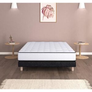 Urban Collections Paris - Matelas ensachés - 160 x 200 cm - 24 cm - Mousse a mémoire de forme - Ressorts