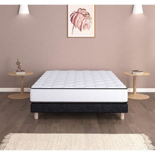 Urban Collections Paris - Matelas ensachés - 160 x 200 cm - 24 cm - Mousse a mémoire de forme - Ressorts