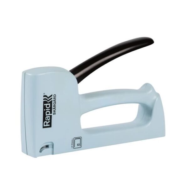 RAPID - R53 Spirit of Sweden - Agrafeuse manuelle éco-responsable pour agrafes 53/4-10mm - Skargard (Bleu Archipel) - 5001613