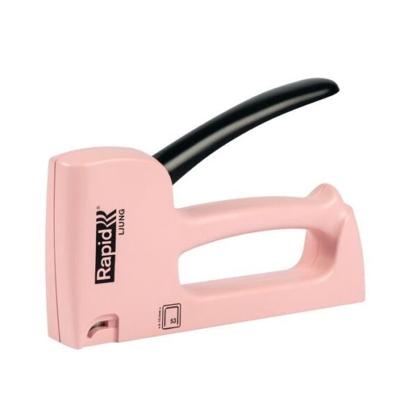 RAPID - R53 Spirit of Sweden - Agrafeuse manuelle éco-responsable pour agrafes 53/4-10mm - Ljung (Rose Bruyere) - (5001616)