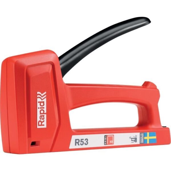 RAPID - R53 - Agrafeuse manuelle murale éco-responsable pour bois et tissus d'ameublement pour agrafes 53/4-10mm - 5001661