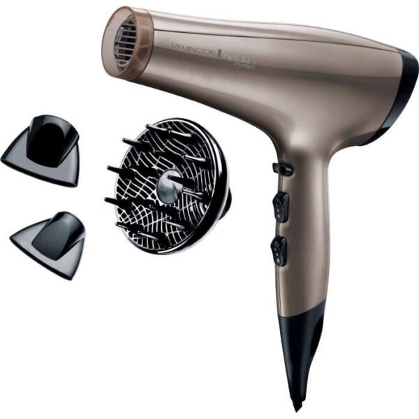Seche-cheveux - REMINGTON - AC8002 Keratin Protect - 2200 W - 2 vitesses - Gris