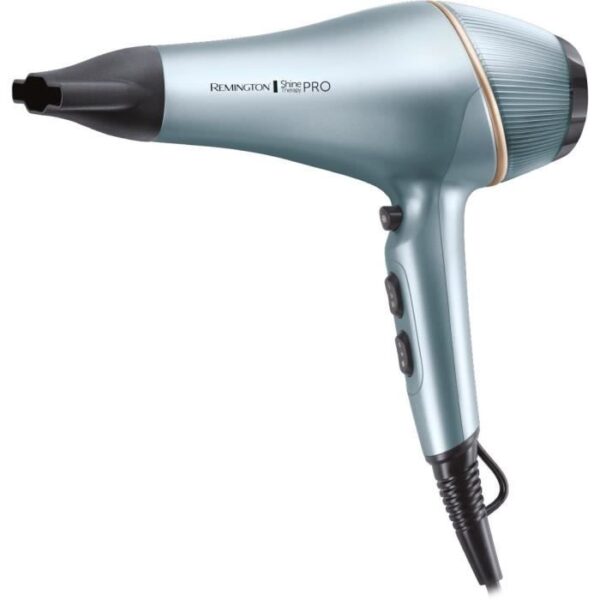 Seche-cheveux - REMINGTON - AC9300 AC ShineTherapy Pro - 2200 W - 2 vitesses - Bleu