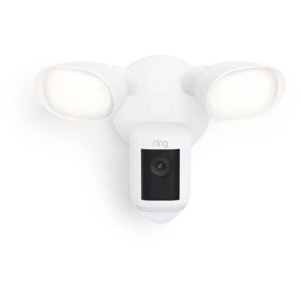 Caméra de surveillance - RING - Spotlight Cam Pro sur secteur - Noir